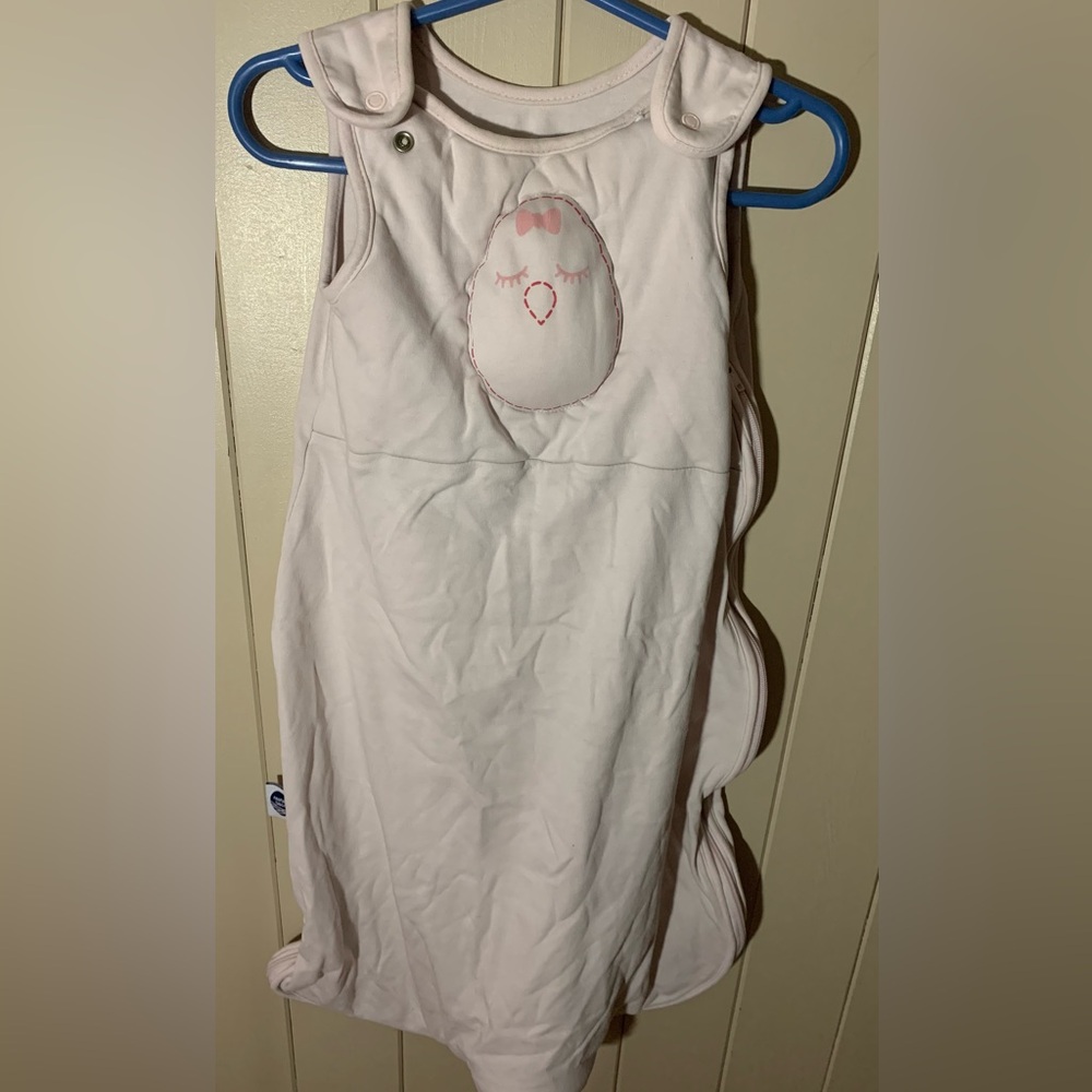 Nested Bean Pink Baby Sleep Sack.